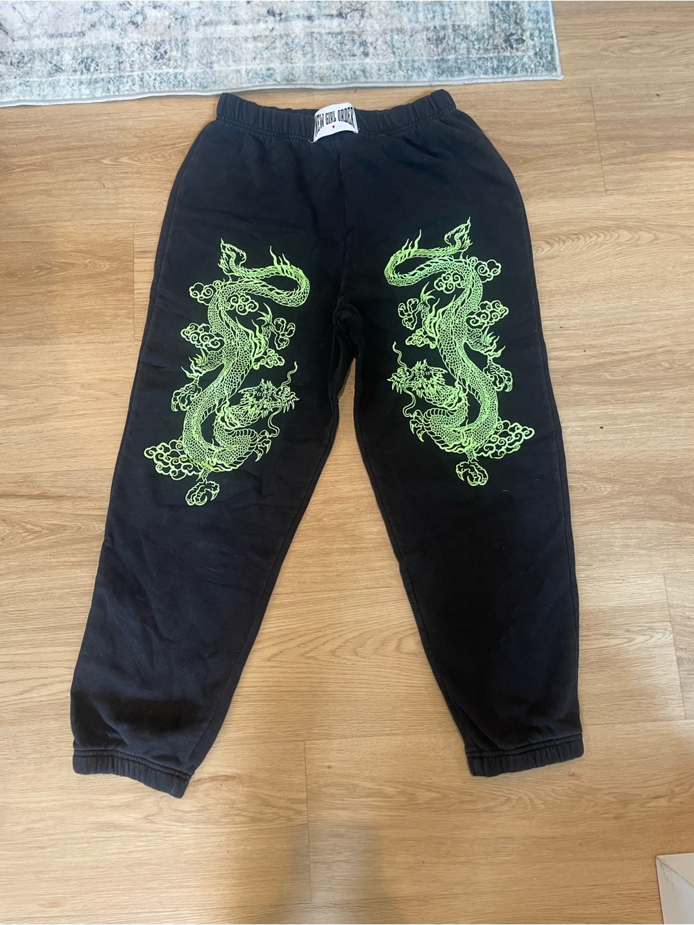 Black new girl order sweatpants